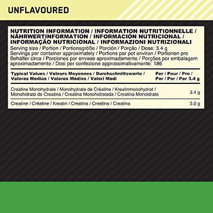 Optimum Nutrition Micronised Creatine Powder, 100% Pure Creatine Monohydrate Powder Optimum NutritionBuy Supplements Australia