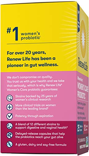 Renew Life Women’s Probiotic - Ultimate Flora Probiotic Women's Care, Shelf Stable Renew LifeBuy Supplements Australia