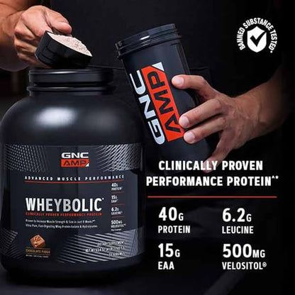 GNC AMP Wheybolic Protein Powder | Targeted Muscle Building and Workout Support GNCBuy Supplements Australia