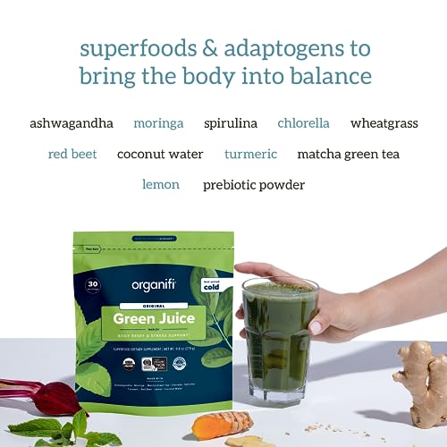 Organifi Green Juice and Red Juice Bundle - 30 Day Supply - Delicious, Refreshing Organic OrganifiBuy Supplements Australia