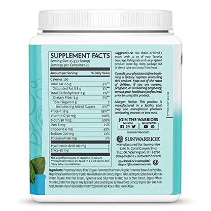 Sunwarrior Collagen Building Protein Peptides, Natural, 500 g SunwarriorBuy Supplements Australia