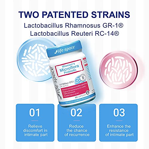 Life-Space Probiotic for Women, Support Healthy Vaginal Microflora & Comfort, BV & VVC Infection Life-SpaceBuy Supplements Australia