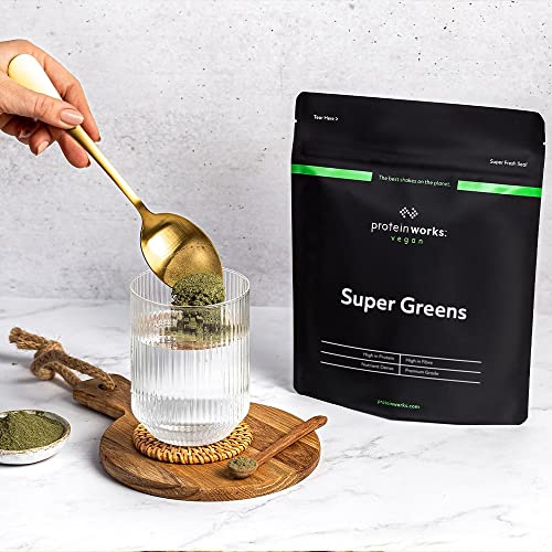 Protein Works Super Greens Powder | Nutrient Dense Detox Shake | Supports Immune System Protein WorksBuy Supplements Australia