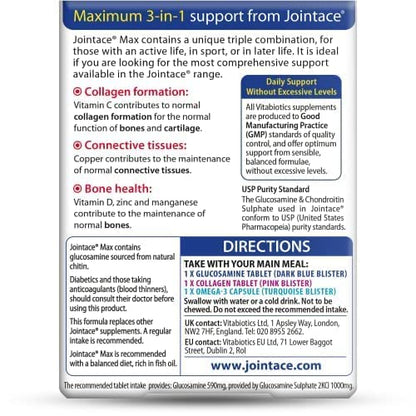 Jointace Vitabiotics Max, 84 Count (Pack of 1) VitabioticsBuy Supplements Australia