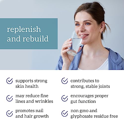 Organifi Collagen Powder - Fuller Hair, Stronger Nails, and Radiant Skin - Replenish OrganifiBuy Supplements Australia
