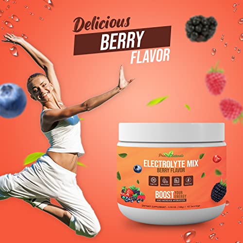 Electrolyte Powder - Refreshing Workout Recovery Electrolytes, Sugar Free, Gluten Free Pride Naturals, IncBuy Supplements Australia