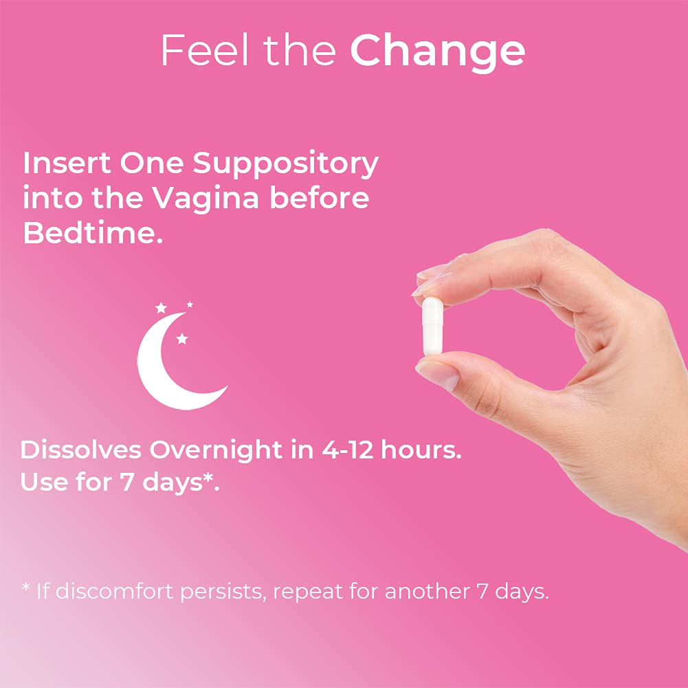 Natureland Boric Acid Suppositories for Women - 600mg, 40 Count - Made in USA - Feminine Care for pH Balance & Odor Control - Unscented Intimate Health Support NaturelandBuy Supplements Australia