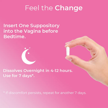 Natureland Boric Acid Suppositories for Women - 600mg, 40 Count - Made in USA - Feminine Care for pH Balance & Odor Control - Unscented Intimate Health Support NaturelandBuy Supplements Australia