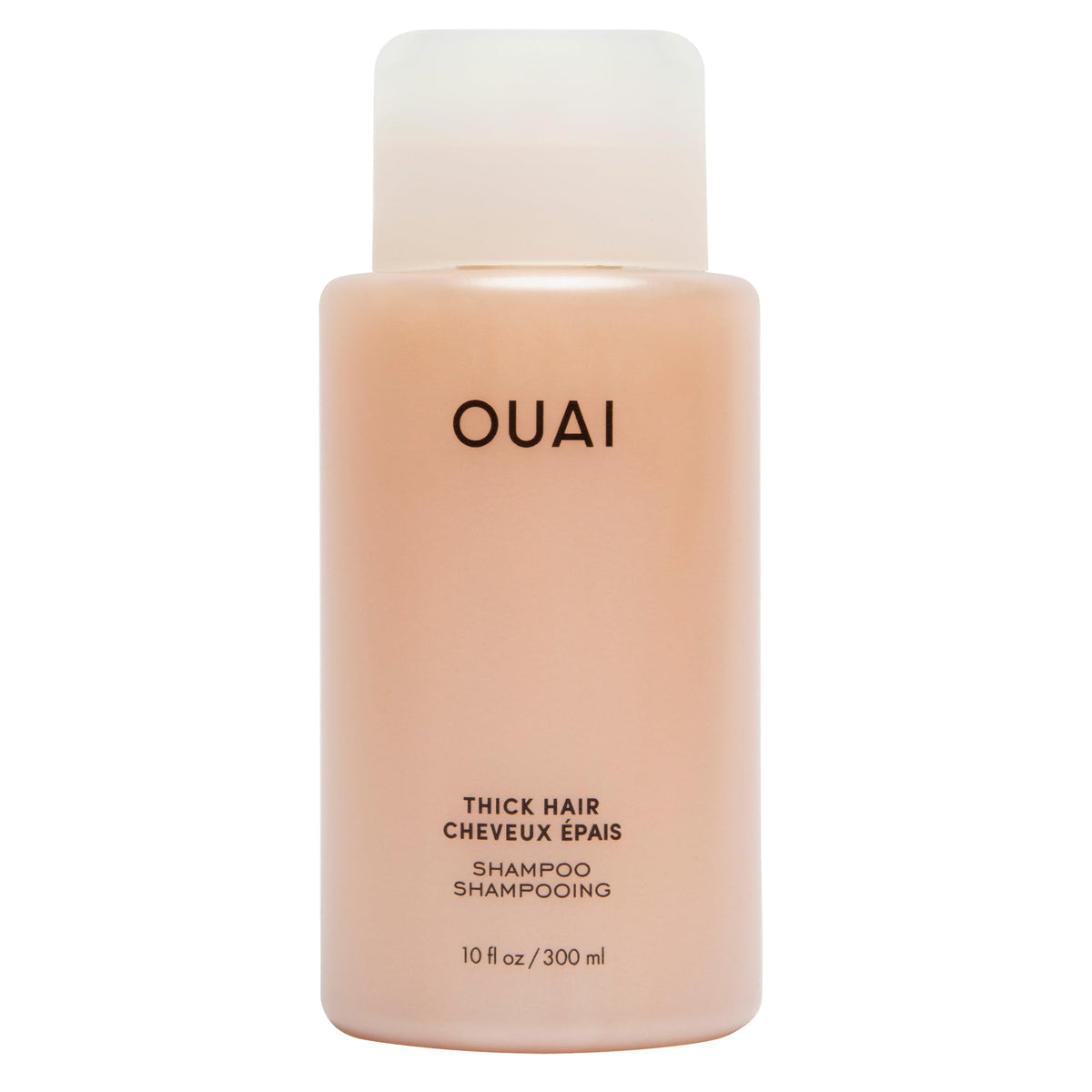 OUAI Thick Shampoo - Moisturizing Shampoo with Keratin, Marshmallow Root, Shea Butter, Avocado Oil for Thick Hair - Strengthens & Hydrates Strands - Paraben, Phthalate & Sulfate Free (10 Fl Oz) OUAIBuy Supplements Australia