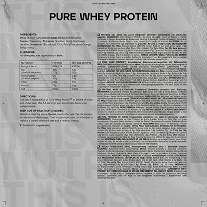 Bulk Pure Whey Protein Powder Shake, Tiramisu, 1 kg, Packaging May Vary BulkBuy Supplements Australia
