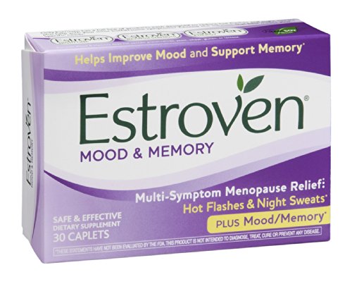 Estroven Plus Mood & Memory Caplets for Menopause, 30-Count Boxes (Pack of 2) EstrovenBuy Supplements Australia
