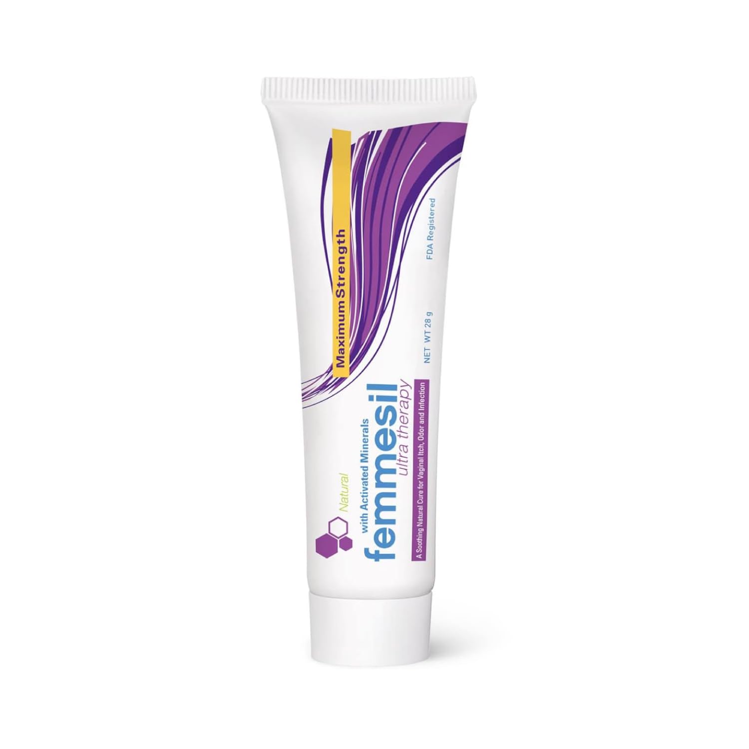 Femmesil Yeast Infection Ointment MAX Strength, Vaginal Yeast Infection Treatment for Women Feminine Care
