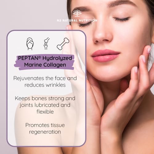Marine Collagen with Hyaluronic Acid for Skin Care, Hair Care, Joints. Magnesium, Vitamin C. Hydrolysed Collagen Supplements N2 Natural NutritionBuy Supplements Australia