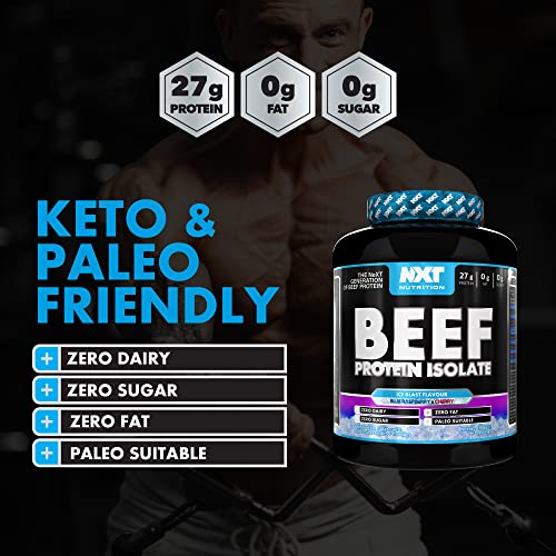 NXT Nutrition Beef Protein Isolate Powder - Protein Powder High in Natural Amino Acids NXT NutritionBuy Supplements Australia