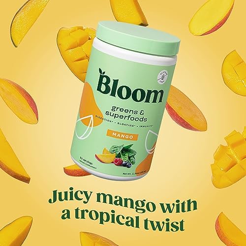 Bloom Nutrition Greens and Superfoods Powder for Digestive Health, Greens Powder Bloom NutritionBuy Supplements Australia