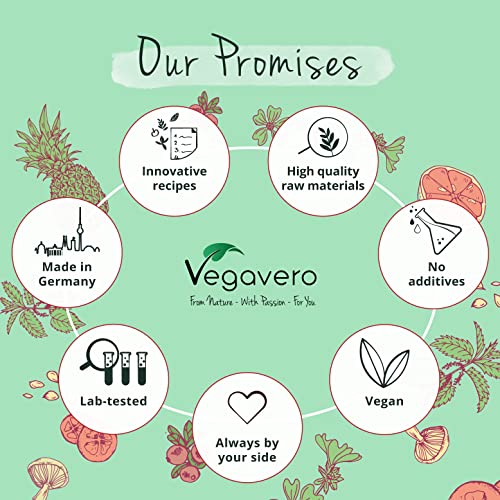 Vegavero Vegan Collagen Supplement | 2000mg | Complex with L-Lysine, L-Proline, Vitamin C (Acerola) & Superfoods Extracts VegaveroBuy Supplements Australia