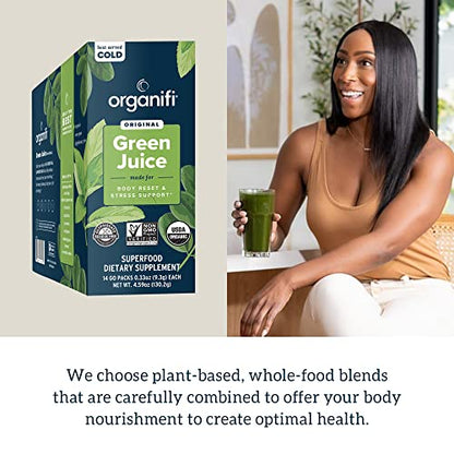 Organifi: GO Packs - Green Juice - Organic Superfood Supplement Powder - 30 Count OrganifiBuy Supplements Australia