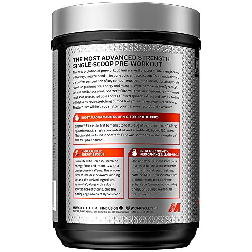 Pre Workout for Men & Women | MuscleTech Shatter Elite Pre-Workout | Preworkout MuscleTechBuy Supplements Australia