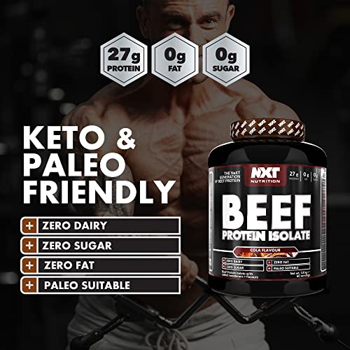 NXT Nutrition Beef Protein Isolate Powder - Protein Powder High in Natural Amino Acids NXT NutritionBuy Supplements Australia