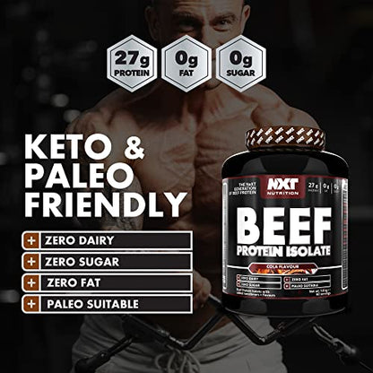 NXT Nutrition Beef Protein Isolate Powder - Protein Powder High in Natural Amino Acids NXT NutritionBuy Supplements Australia