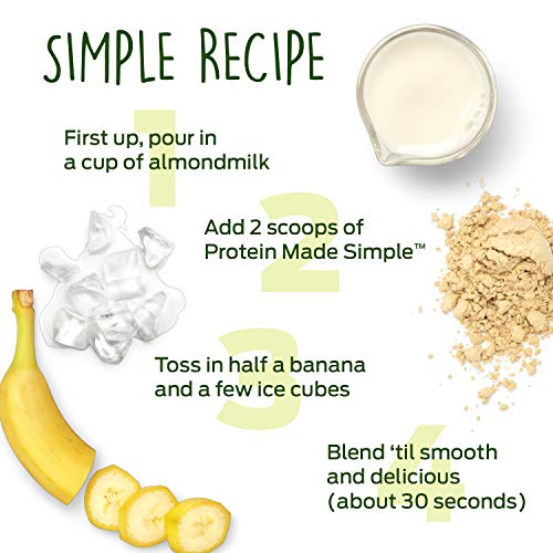 Vega Protein Made Simple, Dark Chocolate - Stevia Free Vegan Protein Powder VegaBuy Supplements Australia