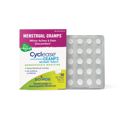 Boiron Cyclease Cramps Tablets for Relief from Menstrual Cramps, Aches, Pain, and Discomfort - 60 Count BoironBuy Supplements Australia