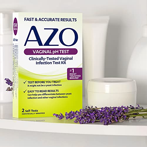 AZO Vaginal pH Test Kit, Clinically-Tested Vaginal Infection Test Kit, Fast & Accurate Results AZOBuy Supplements Australia