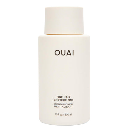 OUAI Fine Hair Conditioner - Volumizing Conditioner for Fine Hair Made with Keratin, Biotin and Chia Seed Oil - Adds Softness, Bounce and Volume - Free from Parabens, Sulfates, and Phthalates (10 Oz) OUAIBuy Supplements Australia