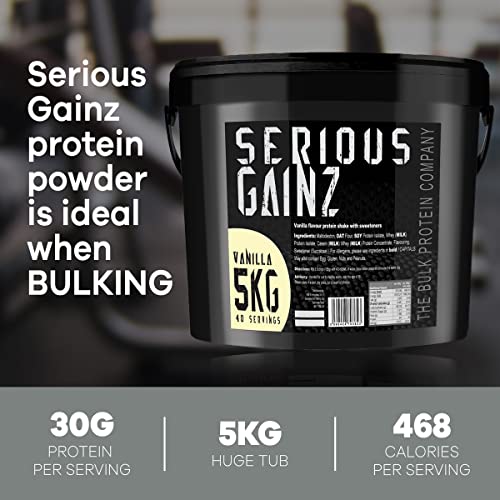 The Bulk Protein Company, SERIOUS GAINZ - Whey Protein Powder - Weight Gain, Mass Gainer The Bulk Protein CompanyBuy Supplements Australia