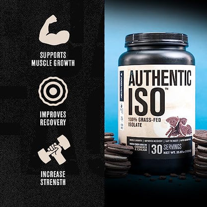 Jacked Factory Authentic ISO Grass Fed Whey Protein Isolate Powder - Low Carb Jacked FactoryBuy Supplements Australia