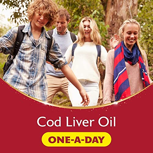 Seven Seas Cod Liver Oil Tablets With Omega-3, Fish Oil, One A Day, 4 Months Supply Seven SeasBuy Supplements Australia
