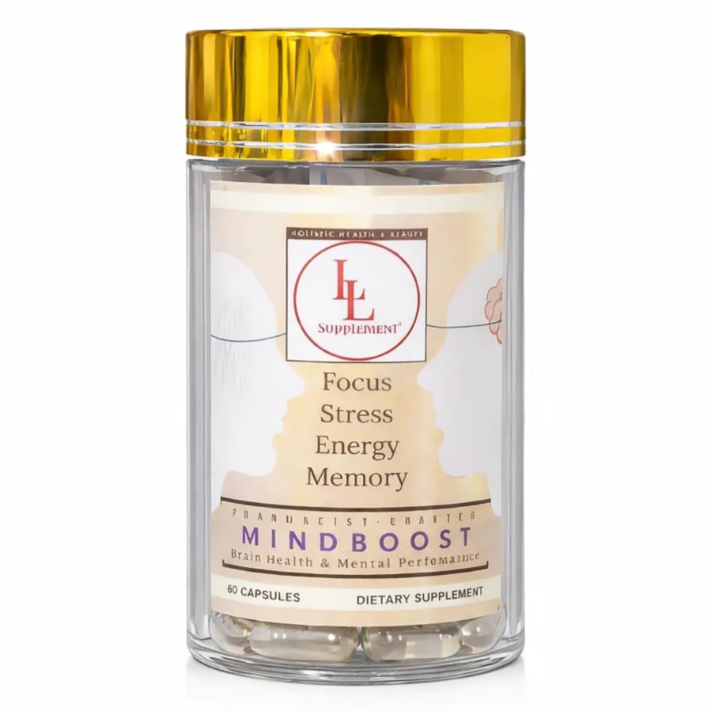 LL Supplement MindBoost Nootropic Brain & Focus Supplement – Lion’s Mane, B Vitamins & Alpha Lipoic Acid – Pharmacist Formulated – Gold Cap Edition – 60 Capsules L & L SupplementBuy Supplements Australia
