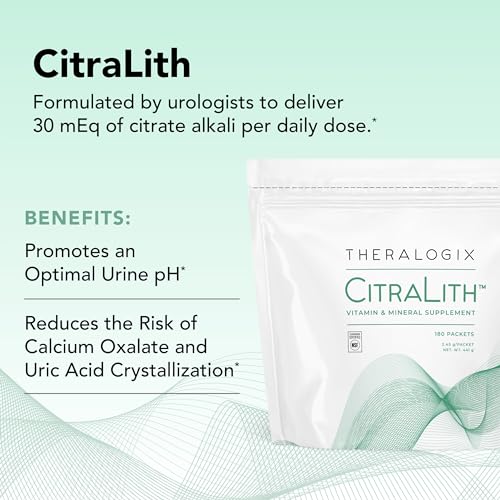 Theralogix CitraLith Vitamin & Mineral Supplement - 90-Day Supply - Kidney Health TheralogixBuy Supplements Australia