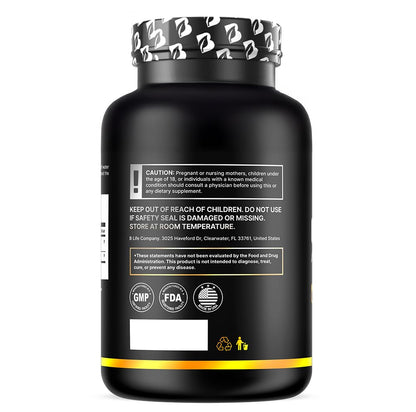 Organic Ashwagandha KSM-66 1000 mg Supplement | Adaptogen for Cortisol Support & Stress Relief | Mood, Calm & Sleep Aid for Men & Women | Ashwagandha ritual vitamins for women | 60 Vegan Caps B Life CompanyBuy Supplements Australia