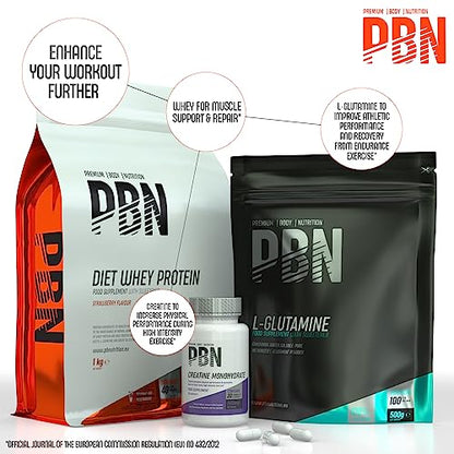 PBN - Premium Body Nutrition Diet Whey Strawberry 1kg Pouch Premium Body NutritionBuy Supplements Australia