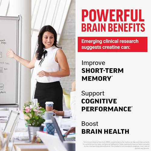 Force Factor Creatine Monohydrate Gummies, NSF Certified, 5g Dose for Men & Women to Support Muscle, Strength, Recovery, Cognitive Health & Memory, Mixed Berry, 150 Gummies Force FactorBuy Supplements Australia