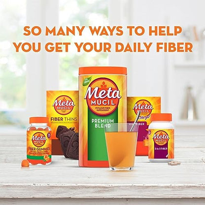 Metamucil Fiber Supplement Gummies, Sugar Free Orange Flavor, 5g Prebiotic Plant Based MetamucilBuy Supplements Australia