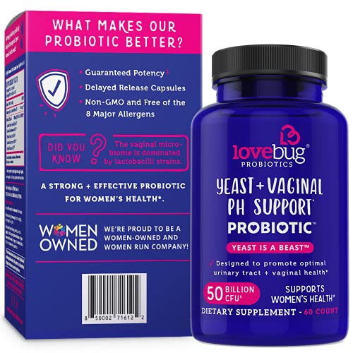 Lovebug Yeast + Vaginal pH Support | Clinically Studied Ingredients for Yeast & UTIs lovebug PROBIOTICSBuy Supplements Australia
