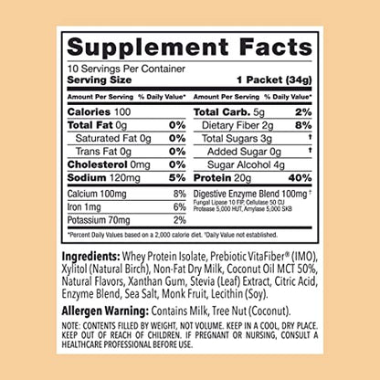 Clean Simple Eats Coconut Cream Whey Protein Powder, Natural Sweetened and Cold Clean Simple EatsBuy Supplements Australia