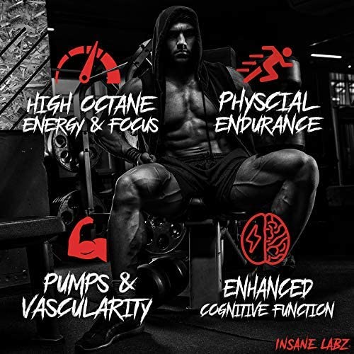 Insane Labz Psychotic Gold, High Stimulant Pre Workout Powder, Extreme Lasting Energy Insane LabzBuy Supplements Australia
