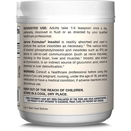 Jarrow Formulas Inositol 600 mg, Dietary Supplement for Cellular Health Support, 8 oz Jarrow FormulasBuy Supplements Australia