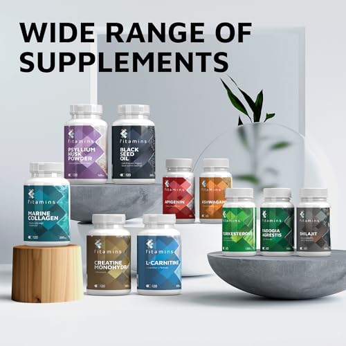 Fitimins Marine Collagen Capsules, 2000mg with Hyaluronic Acid & Vitamin C FitiminsBuy Supplements Australia