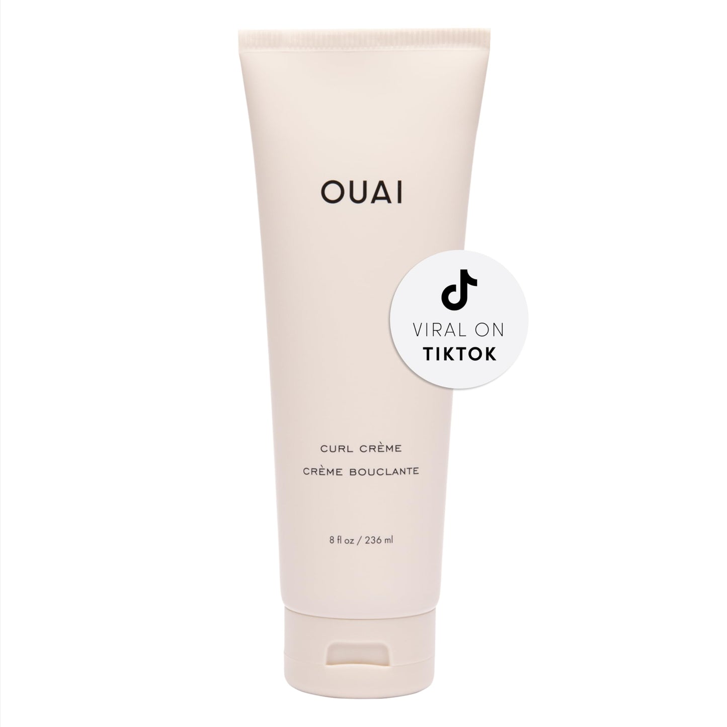 OUAI Curl Cream - Curl Defining Cream with Chia & Linseed Oil - Enhances Definition, Hydration & Shine - Tames Frizz & Protects from Humidity - Silicone-Free Curly Hair Products for Women (8 oz) OUAIBuy Supplements Australia