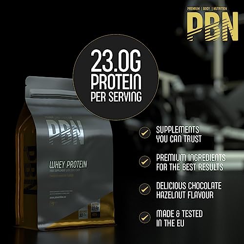 PBN - Premium Body Nutrition Whey Protein1kg Chocolate Hazelnut, New Improved Flavour Premium Body NutritionBuy Supplements Australia
