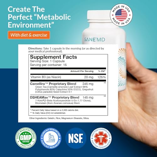 SANE Luminae Healthy Supplement Pills with 7-Keto DHEA - Lower Your Set-Point Weight SANEBuy Supplements Australia