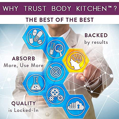 Body Kitchen Vegan Plant-Based Vitamin D3 + K2 (MK7) Supplement, Bone and Heart Body KitchenBuy Supplements Australia