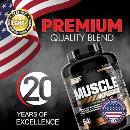 Nutrex Research Whey Protein Powder, Chocolate Muscle Infusion Whey Isolate w/EAA Nutrex ResearchBuy Supplements Australia