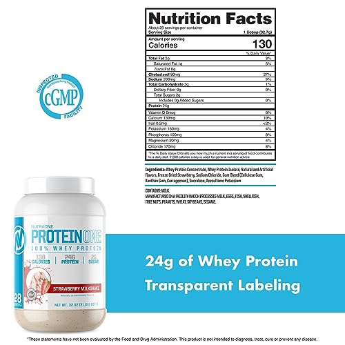 NutraOne ProteinOne Whey Protein Promote Recovery and Build Muscle with a Protein NutraOneBuy Supplements Australia