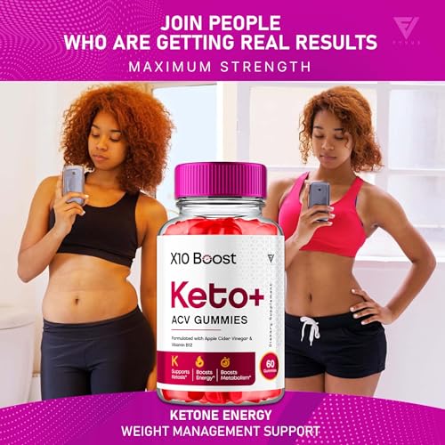 (2 Pack) X10 Boost Keto ACV Gummies, X10 Keto Boost Gummies Advanced Weight Loss FyvusBuy Supplements Australia