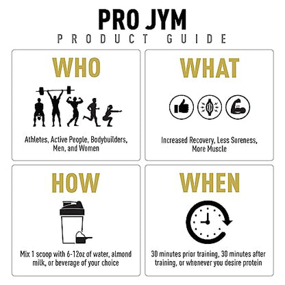 Pro Jym Protein Powder - Egg White, Milk, Whey protein isolates & Micellar Casein JYM Supplement ScienceBuy Supplements Australia